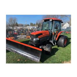 Mini tractor con accesorio para soplador de nieve, modelo de cortacésped, soplador Kubota - Product Image 2