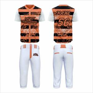 Uniformes de Béisbol para Adultos de Alta Calidad al por Mayor, Frente Sólido, 100% Poliéster, Impermeable, Transpirable, de Secado Rápido, Jersey para Hombre - Product Image 4