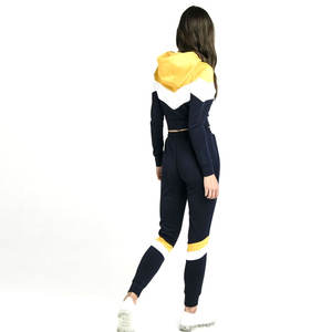 Ensemble de survêtement pour homme à capuche en deux pièces, 100% coton, ensemble de jogging sportif, veste confortable, pantalon de survêtement, survêtement d'équipe pour la saison d'automne - Product Image 1