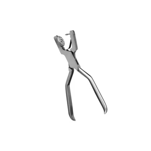 Pince à perforer pour digue en caoutchouc, instruments dentaires, forceps à perforer, manuel, certifié CE Classe I, acier inoxydable de haute qualité, poignée ergonomique - Product Image 3