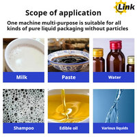 Machine d'emballage automatique pour le pesage et le remplissage de jus liquides
