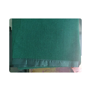 Mix Wool Institutional <b>Blanket</b> Green Colour Durable Warm Bedding for Facility Supply Wholesale Bulk - Product Image 1
