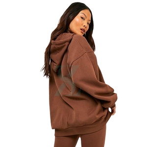 ชุดวอร์มผ้าฟลีซสำหรับผู้ใหญ่ชุดวอร์มสำหรับผู้หญิงไซส์ใหญ่พิเศษพิมพ์ลายสำหรับฤดูหนาวโลโก้ตามสั่ง - Product Image 3