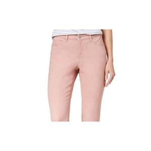 Jeans Skinny da Donna Style & Co, Stile Casual High Street, Vestibilità Curvy, in Denim Rosa Traspirante, Vita Alta, Logo Semplice, Taglia 18 - Product Image 2