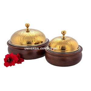 Casserole en métal fini sur mesure, de qualité supérieure, fabriquée à la main, élégante et classique, nouveau chauffe-plat en métal - Product Image 2