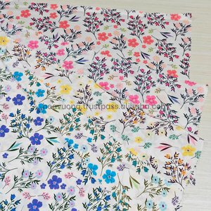 Tela de seda 100D estampada elegante, material suave para ropa de mujer de mediana edad - Product Image 1