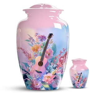 โกศบรรจุอัฐิลายดอกไม้ศิลปะขายดีที่สุด สำหรับงานศพและของที่ระลึก มีจำหน่ายในราคาที่ดี - Product Image 3