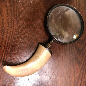 Lupa de Cuerno de Búfalo de Diseño para Regalo y Decoración del Hogar, Lupa Náutica Decorativa a Bajo Precio - Product Image 1