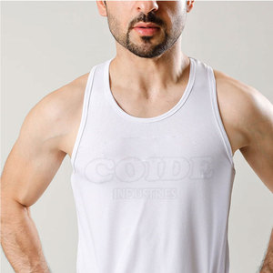 Vêtements de fitness Débardeur fabriqué au Pakistan Débardeur Vente directe d'usine Plus Size Summer Wear Hommes Débardeur - Product Image 6