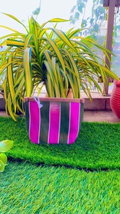 Bolsa de viaje para playa a rayas personalizada ecológica, bolsas de aseo cosméticas recicladas de nailon, etiqueta con logotipo de cremallera reutilizable de plástico - Product Image 1