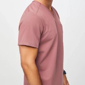 El médico friega las mujeres de los uniformes friega el top del uniforme de la enfermera para el servicio del OEM del hospital - Product Image 4