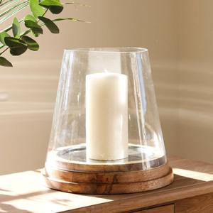 Portavelas de madera, nuevo y lujoso. - Product Image 1