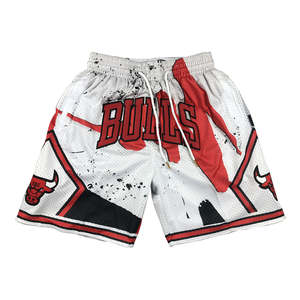 กางเกงขาสั้นเล่นบาสเก็ตบอลทรงหลวมระบายอากาศได้ดีกางเกงขาสั้นทรงหลวมสไตล์ลำลองระบายอากาศได้ดีปรับแต่งโลโก้ได้ตามต้องการ - Product Image 5