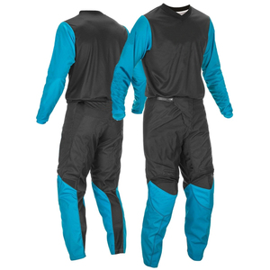 Vêtements de course pour moto Kit de motocross MX Combo maillot et pantalon Off Road Minimal Navy Motocross Jersey et pantalon Mx Riding Sets - Product Image 2