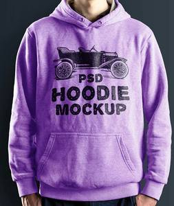 Sweat-shirts personnalisés pour hommes avec logo imprimé numériquement, 330-500 g/m², hiver, marque privée, 100% coton, unisexe, coupe ample, poids lourd - Product Image 6