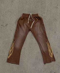 Best Selling Mens Cotton Tracksuit Two Piece Set with Long Sleeve <b>Anime</b> Print <b>Hoodie</b> and Jogger Pants Streetwear Style - Product Image 3