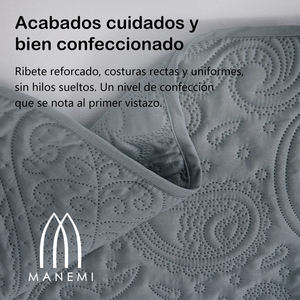 MANEMI Couvre-lit d'été mi-saison avec 1 ou 2 taies d'oreiller, différentes tailles - Product Image 2