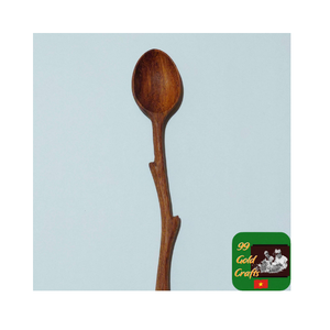 Premium Wooden <b>Spoon</b> Crafted from Natural Wood Ideal for Cooking Stirring and <b>Serving</b> Handmade Durable Eco Friendly Utensils - Product Image 1