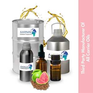 Huile de graines de goyave biologique naturelle (Psidium Guajava) pressée à froid, huile de support certifiée GMP/ISO/Halal, origine Inde - Product Image 3