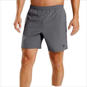 Pantalones cortos deportivos de calidad superior para hombre 100% algodón estilo informal malla personalizada entrenamiento de verano Fitness alta calidad hecho en fábrica - Product Image 2