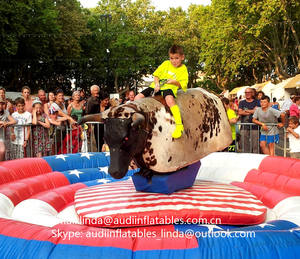 Toro de rodeo mecánico <span class=keywords><strong>inflable</strong></span>, de alta calidad, en venta - Product Image 5