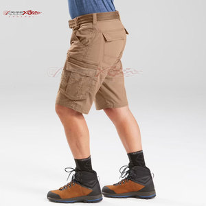 กางเกงขาสั้นคาร์โก้ผู้ชายผ้าน้ำหนักเบามีหลายช่องระบายอากาศได้ดี - Product Image 5