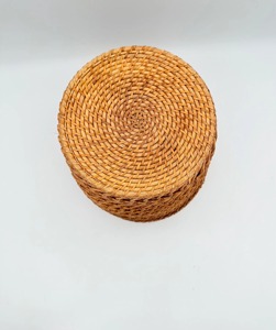 Cesta de Almacenamiento de Ratán Natural Tejida a Mano, Diseño Multifuncional Moderno y Ecológico, Hecho en Hanoi, Artex Green Earth - Product Image 6