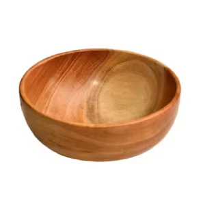 Bol en bois disponible de taille moderne conçue et personnalisée par l'artisanat en croissant - Product Image 1