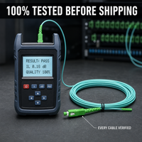 Cordon de brassage optique G657A2 SC APC 3,5 m Simplex 1,6 mm avec gaine LSZH, câble optique haute performance pour utilisation FTTH
