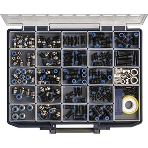 RIEGLER Caja Surtida de Accesorios y Piezas para Herramientas Neumáticas de 171 Piezas - Product Image 1