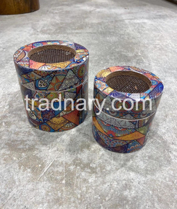 Quemador de incienso Incensario Quemador de perfume Soporte de incienso Fragancia aromática Quemador de carbón Oud - Product Image 2