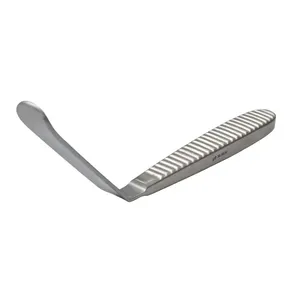 Rétracteur à lame concave angulaire en acier inoxydable 7,5" x 18 mm avec pointe arrière - Product Image 1