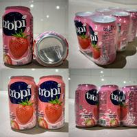 Jus de fruits tropicaux Tropi 330ml, 30 saveurs au choix, production mensuelle, vente en gros, prix de gros, en provenance du Vietnam.