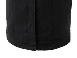 Chaleco de Cuero Sintético para Hombre, Resistente, para Exteriores, con Cuello en V, Personalizado, al por Mayor, Transpirable, Acolchado, Cortavientos - Product Image 5