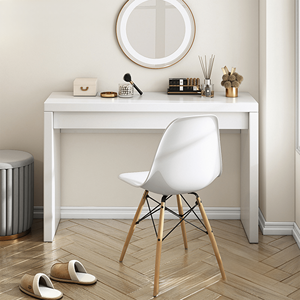 Viviere Bedroom Dressing <b>Table</b> Plastic Makeup <b>Vanity</b> with <b>Mirror</b> MDF Panel Specific Use for Bedroom Dresser - Product Image 1