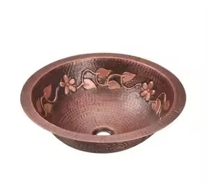 Évier en cuivre de haute qualité avec un design moderne et élégant, durable et parfait pour les cuisines et salles de bains chics - Product Image 5