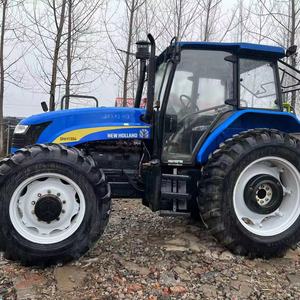 Venta al por mayor de tractor agrícola SNH1304 usado de 140HP 4WD con motor, caja de cambios y reporte. - Product Image 5