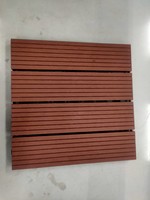 Promotion Moderne 300*300*20 Emboîtement WPC Terrasse Tuile Or Fournisseur Bois Plastique Composite Jardin Plancher Accessoires Pas Cher