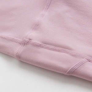 2025 nouveau pantalon de Yoga taille haute élégant Leggings fille coupe haute plaine rose brillant tricoté Sexy Leggings de Yoga vierges pour les femmes - Product Image 1