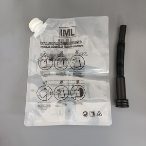 Bolsa de Almacenamiento de Combustible de 5L con Boquilla, Impresión en Huecograbado, Resistente a Fugas y Aceite, Sellada, para Uso Químico y Reabastecimiento - Product Image 1