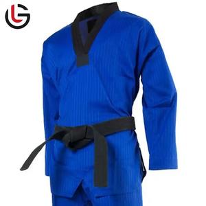 Uniforme de Taekwondo ligero elástico de alta calidad de estilo popular Venta directa de fábrica Algodón Poliéster Precio barato para adultos - Product Image 4