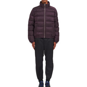 Chaqueta de Invierno Acolchada para Hombre 2025, con Cuello Alto, Personalización de Logotipo Frontal, Tejido de Punto, 100% Algodón Ecológico - Product Image 3