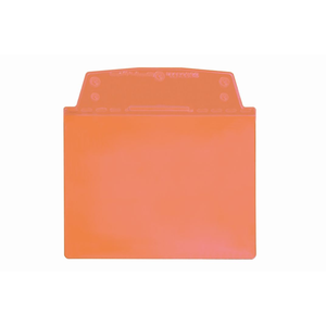 Portadocumenti Arancioni DIN A6 Orizzontali Confezione da 10 - Porta Documenti da Appendere Stile SD012-08 - Product Image 2