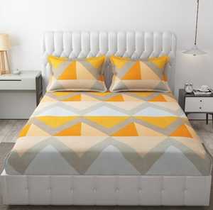 Juego de Sábanas de Algodón de Calidad, 3 Piezas, Diseño Floral Sólido, Estilo Clásico, Duradero, Orgánico, 200 Hilos, Cómodo, Ideal para Regalar - Product Image 3