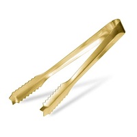 Pince à glace en métal Offre Spéciale pour hôtel à bas prix pince à seau à glace de bonne qualité pour outils de cuisine pince à nourriture de taille personnalisée