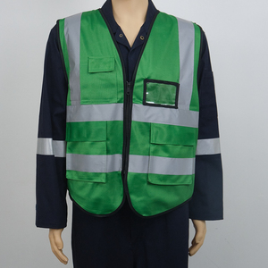 Chaleco DE SEGURIDAD reflectante de punto personalizado, ropa de trabajo impermeable transpirable para obras de construcción y trabajos en carreteras - Product Image 5