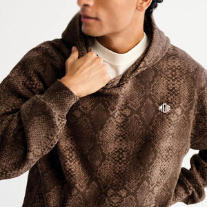 Sudaderas con Capucha Extra Grandes de Lujo Personalizadas con Textura, MOQ Bajo, Venta al por Mayor, Ropa Urbana de Felpa, Fabricante Mayorista de Marca Privada - Product Image 2