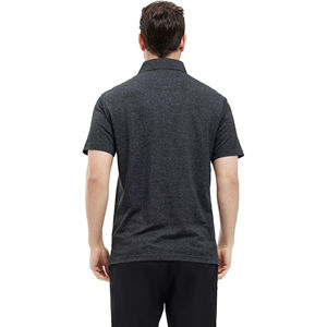 Polo de travail pour homme avec col côtelé et manches courtes, idéal pour les uniformes du personnel de l'entreprise et les options de logo personnalisé. - Product Image 3