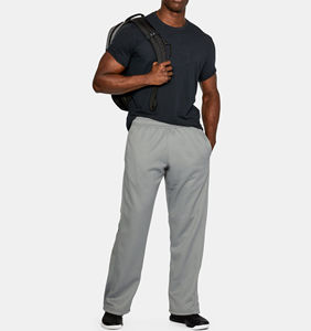 กางเกงวิ่งผ้าคอตตอนสำหรับผู้ชายขนาดใหญ่พิเศษพร้อมกระดุมข้อมือกางเกงลำลองทรงหลวมสำหรับฤดูใบไม้ผลิและฤดูใบไม้ร่วง - Product Image 2