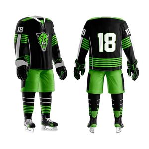 ชุดเสื้อเจอร์ซีย์ใส่ได้ทั้งชายและหญิงใส่ได้ทั้งชายและหญิงชุดยูนิฟอร์มฮ็อกกี้น้ำแข็งซับเหงื่อออกแบบโลโก้ได้ตามต้องการ - Product Image 1